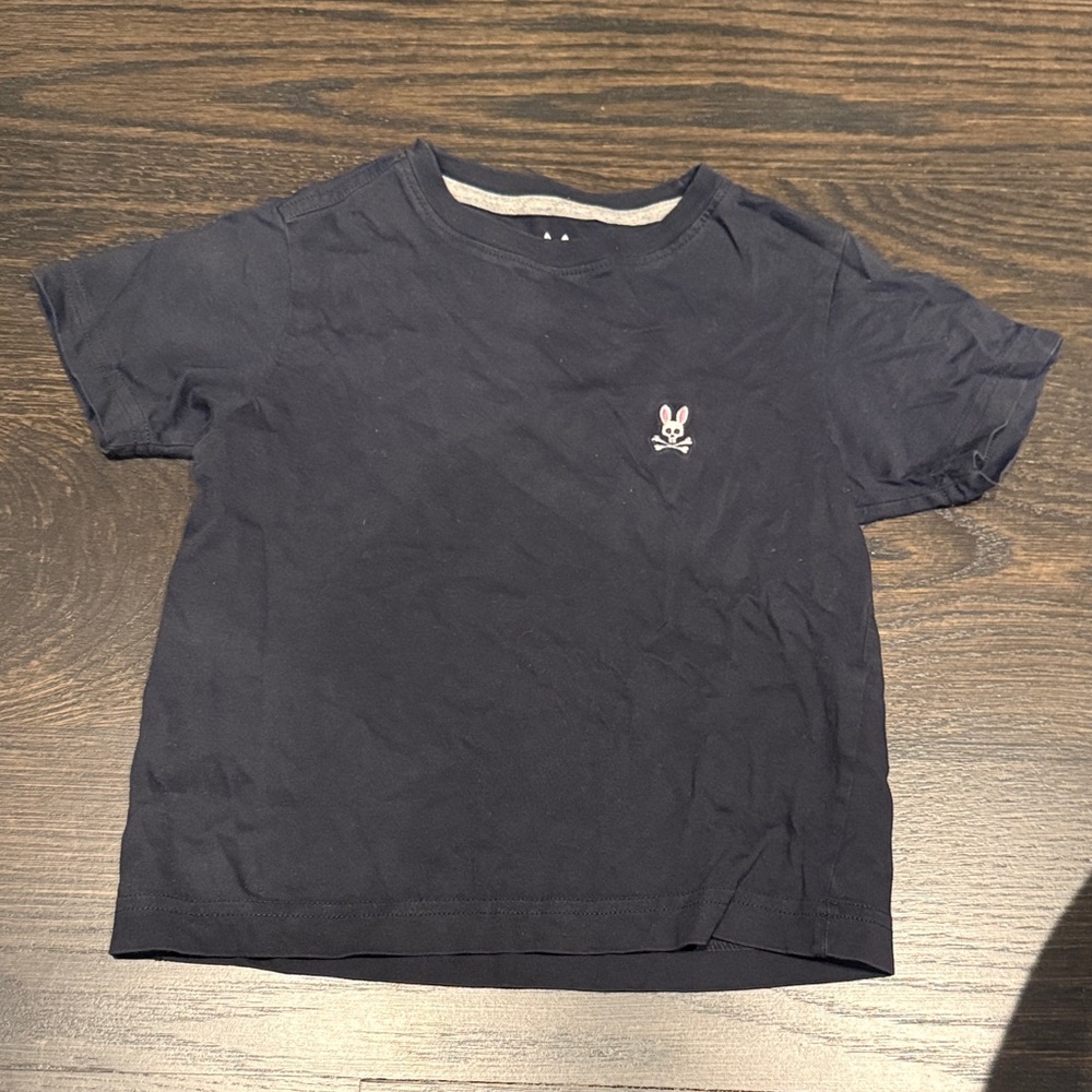 Psycho Bunny Blue Kids T-Shirt 4 XXS